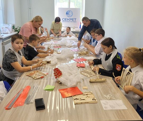 Юные кадеты отправляются в морское приключение